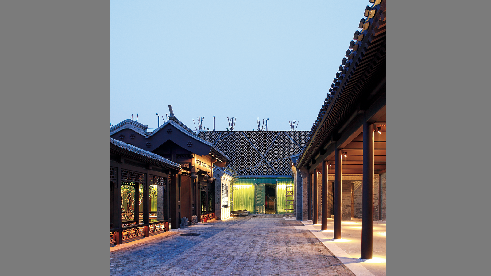 北京奥林匹克公园中心区下沉花园2号院