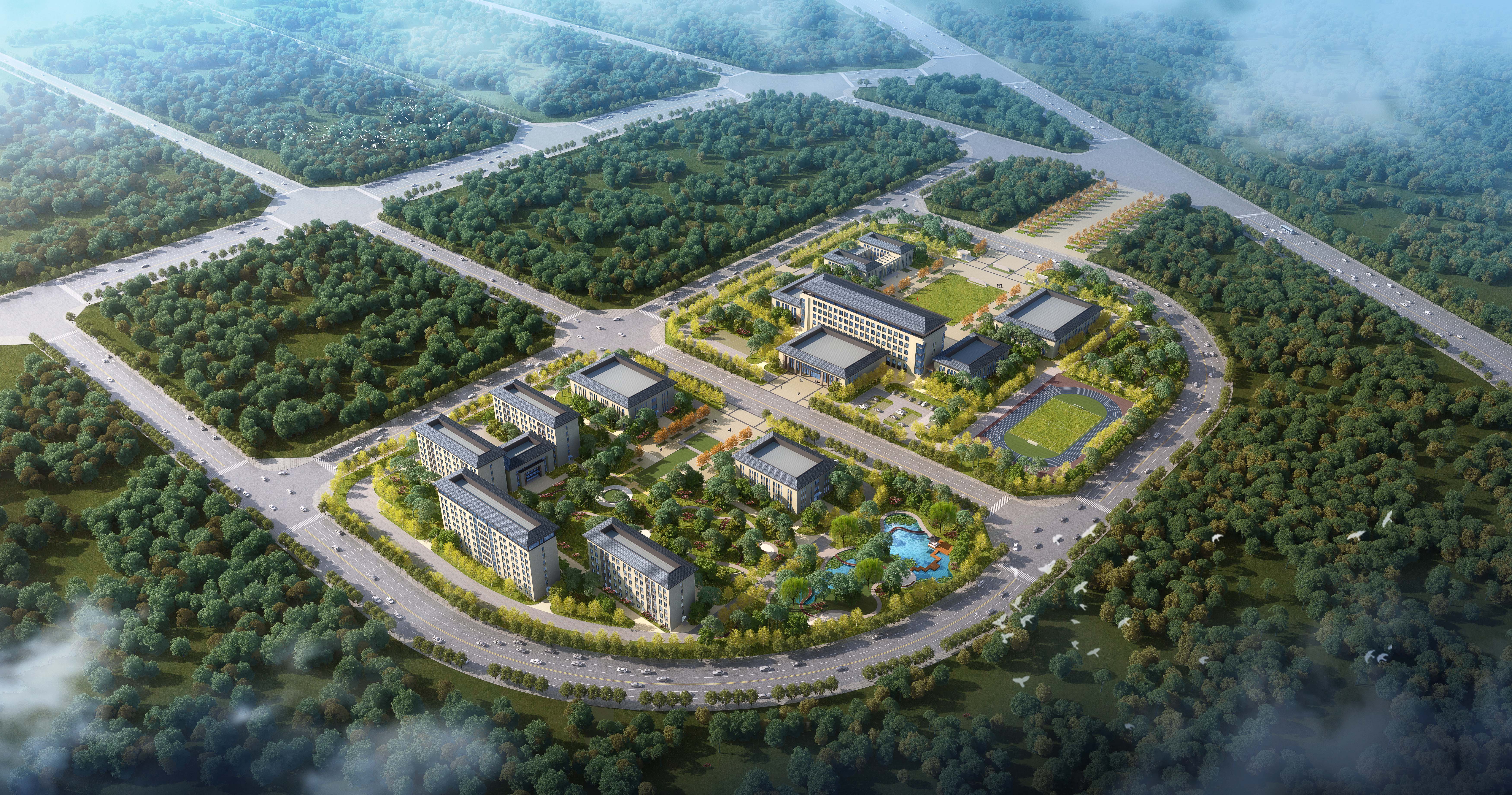 中共廊坊市委党校迁址工程
