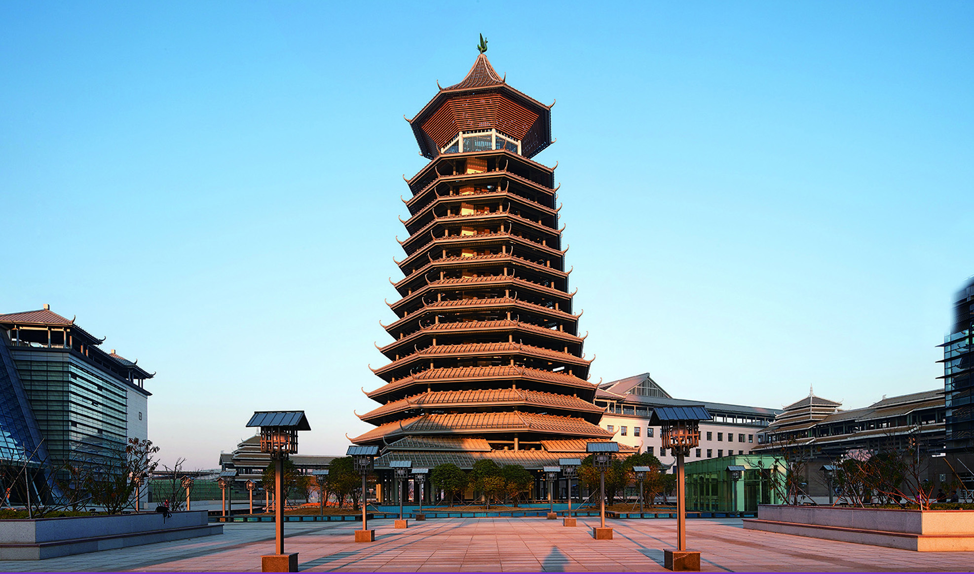 桂林大剧院、图书馆、博物馆