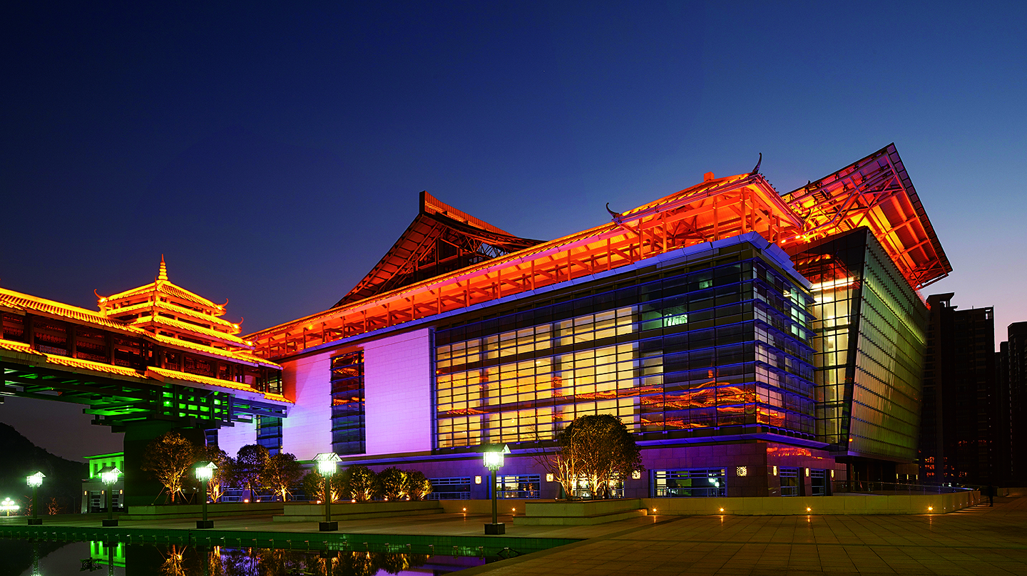 桂林大剧院、图书馆、博物馆