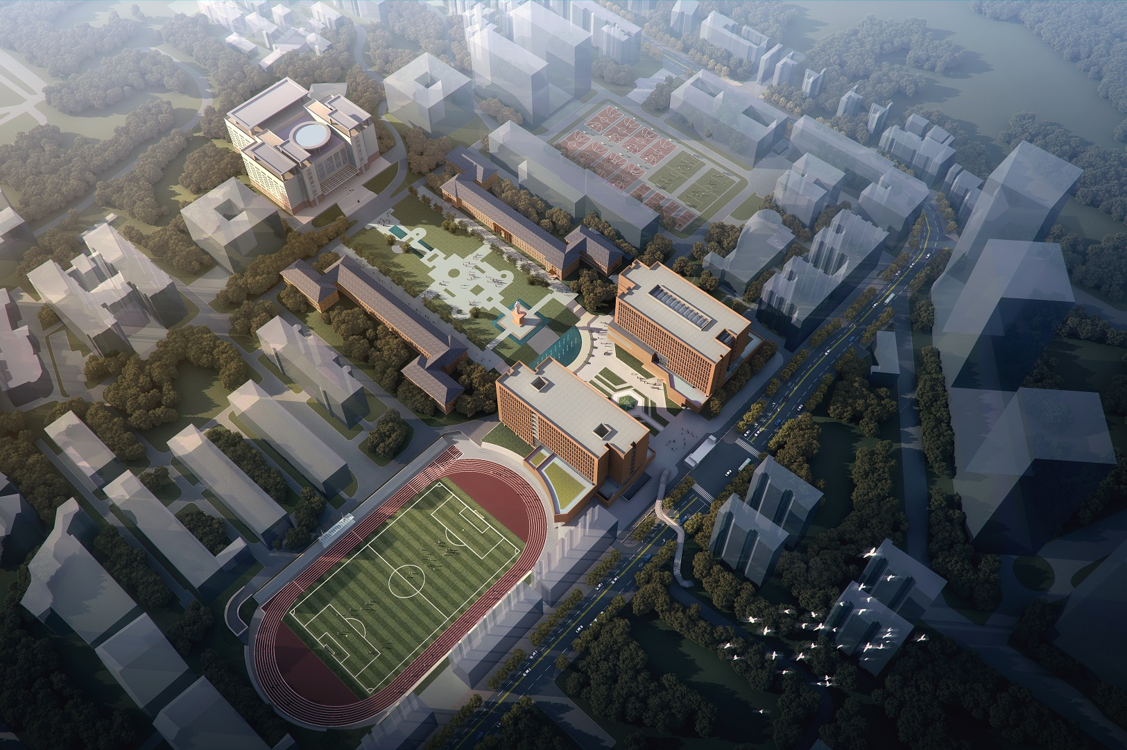 重庆医科大学袁家岗校区科技楼
