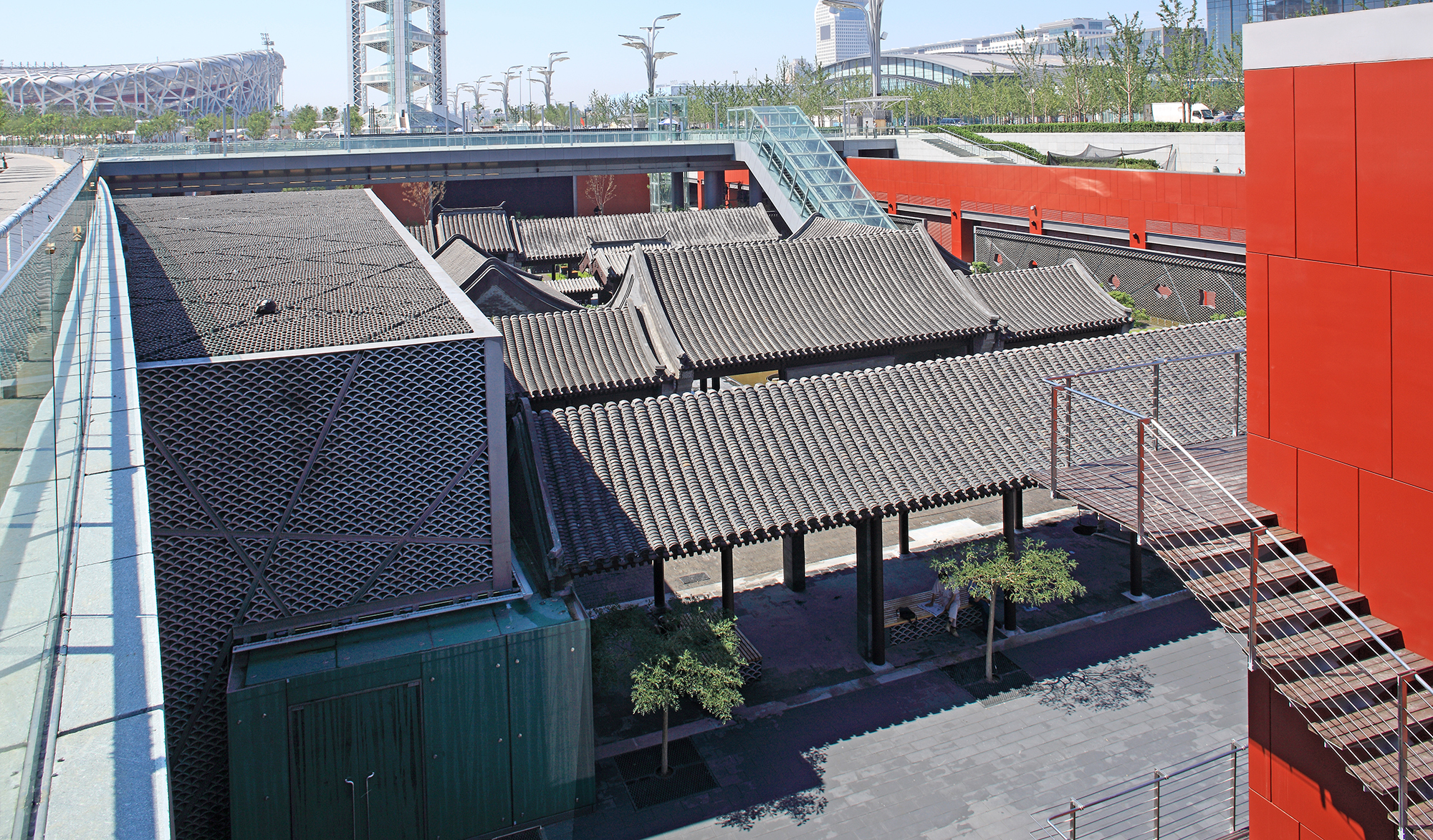 北京奥林匹克中心区下沉花园2号院