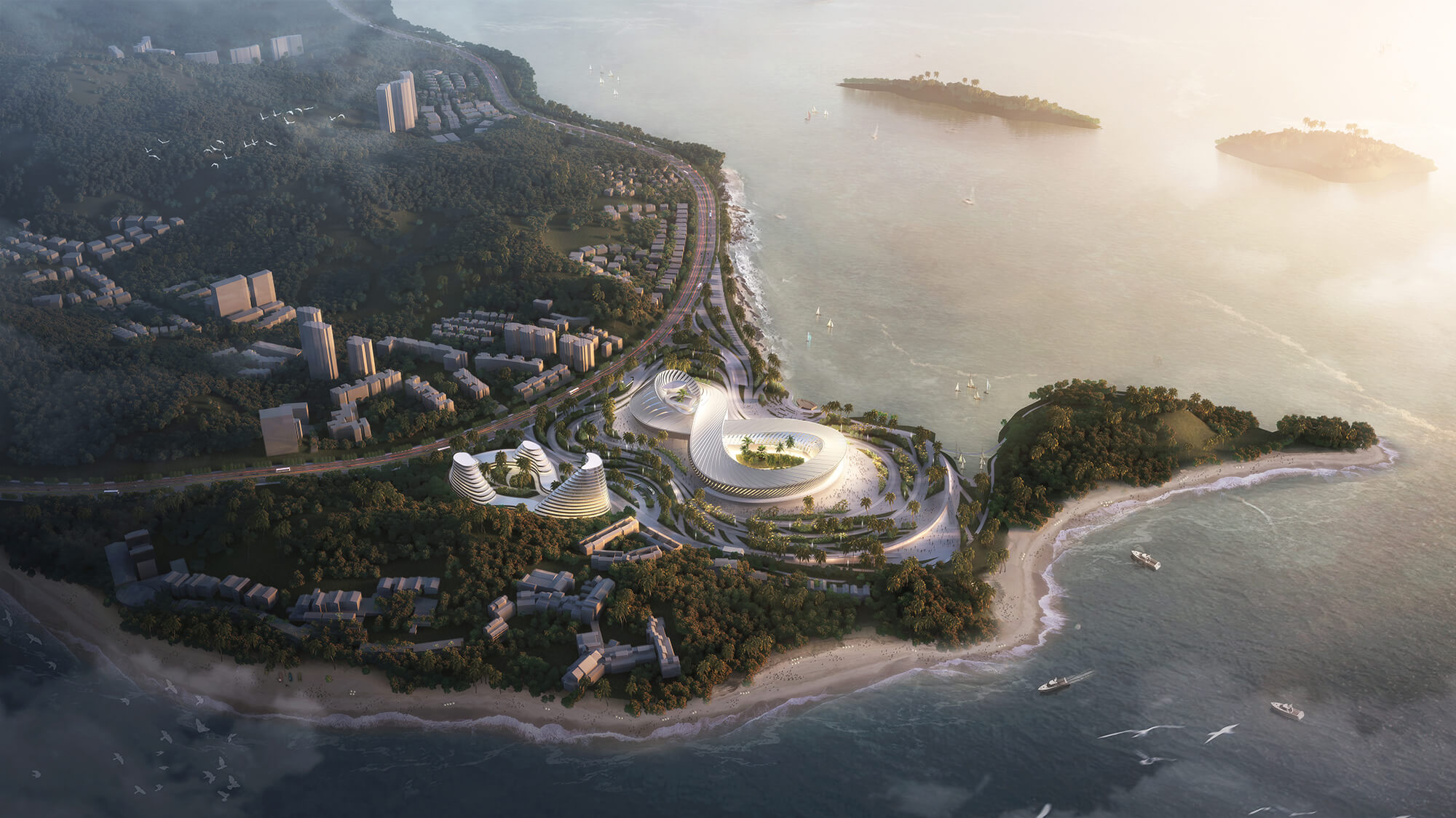 珠海市银坑半岛（珠海文化艺术中心）