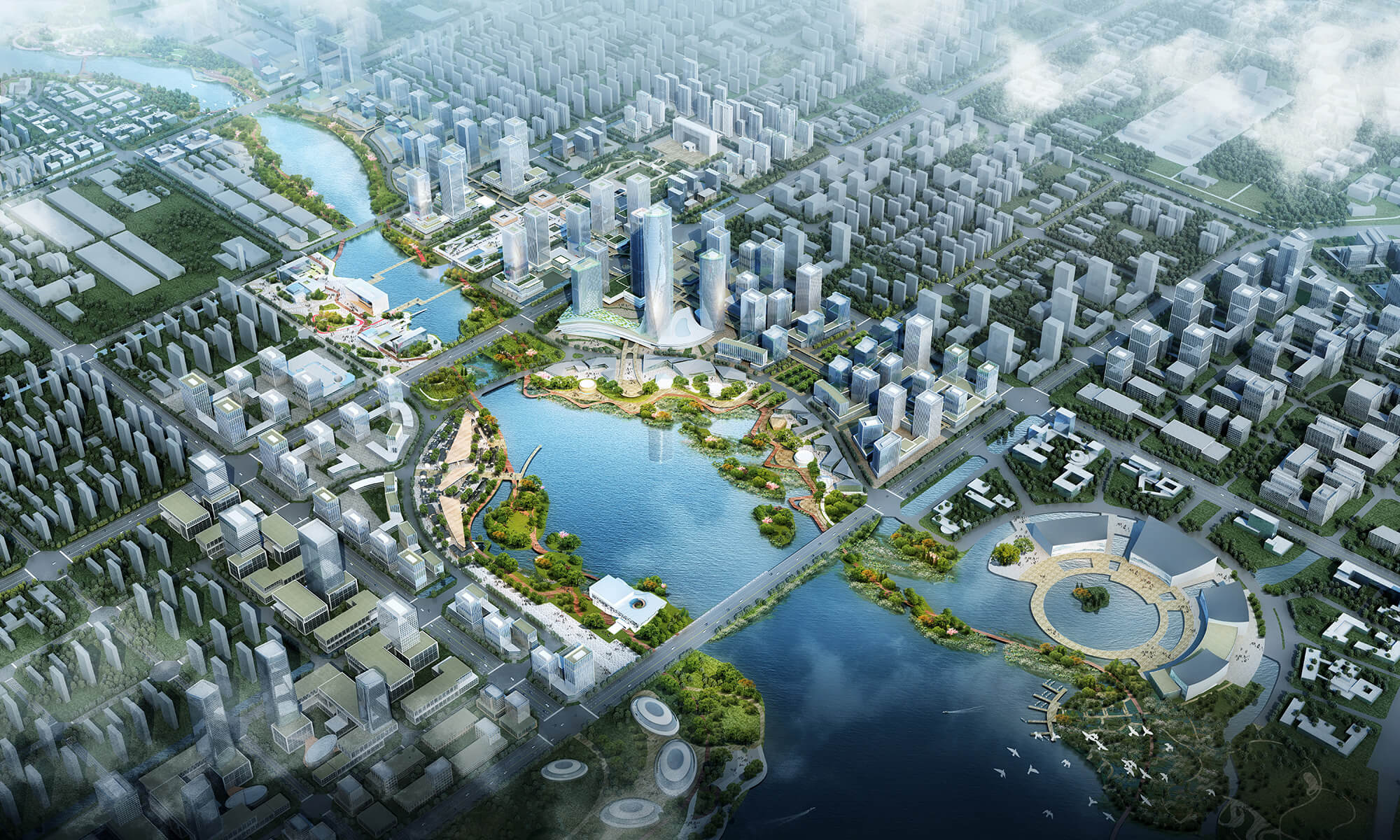 中国-上海合作组织地方经贸合作示范区城市设计
