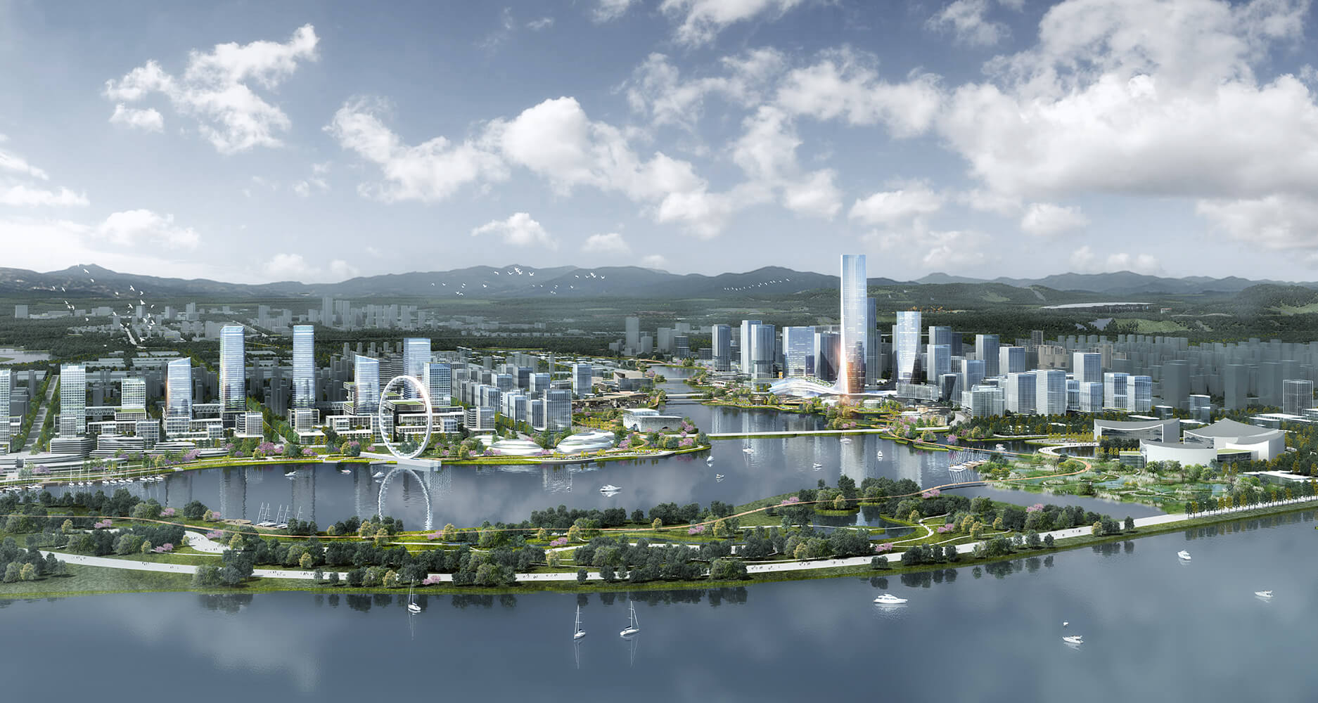 中国-上海合作组织地方经贸合作示范区城市设计