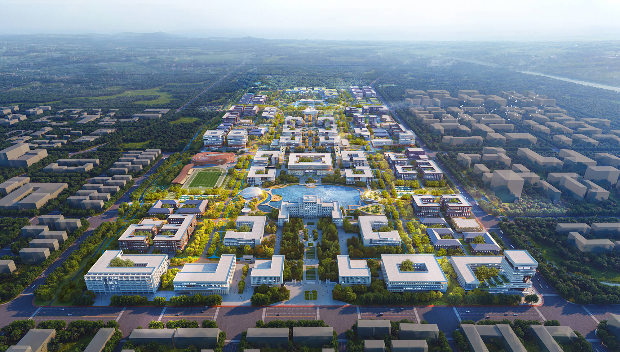 北京科技大学雄安校区总体规划