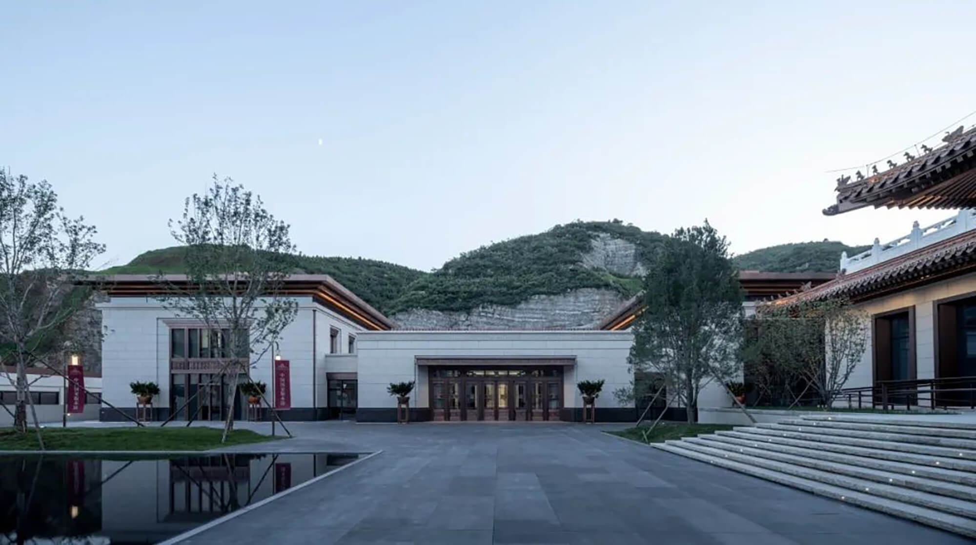 中国国家版本馆中央总馆建筑与山水