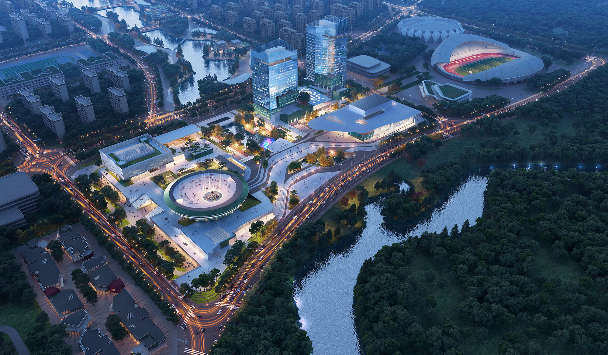 芜湖市南陵县城东公共文化中心