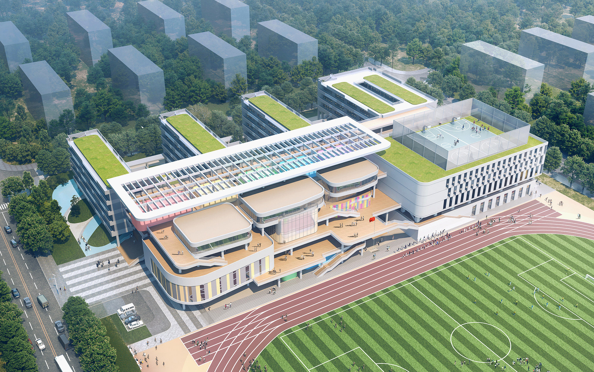 珠海市斗门区尖峰南中学