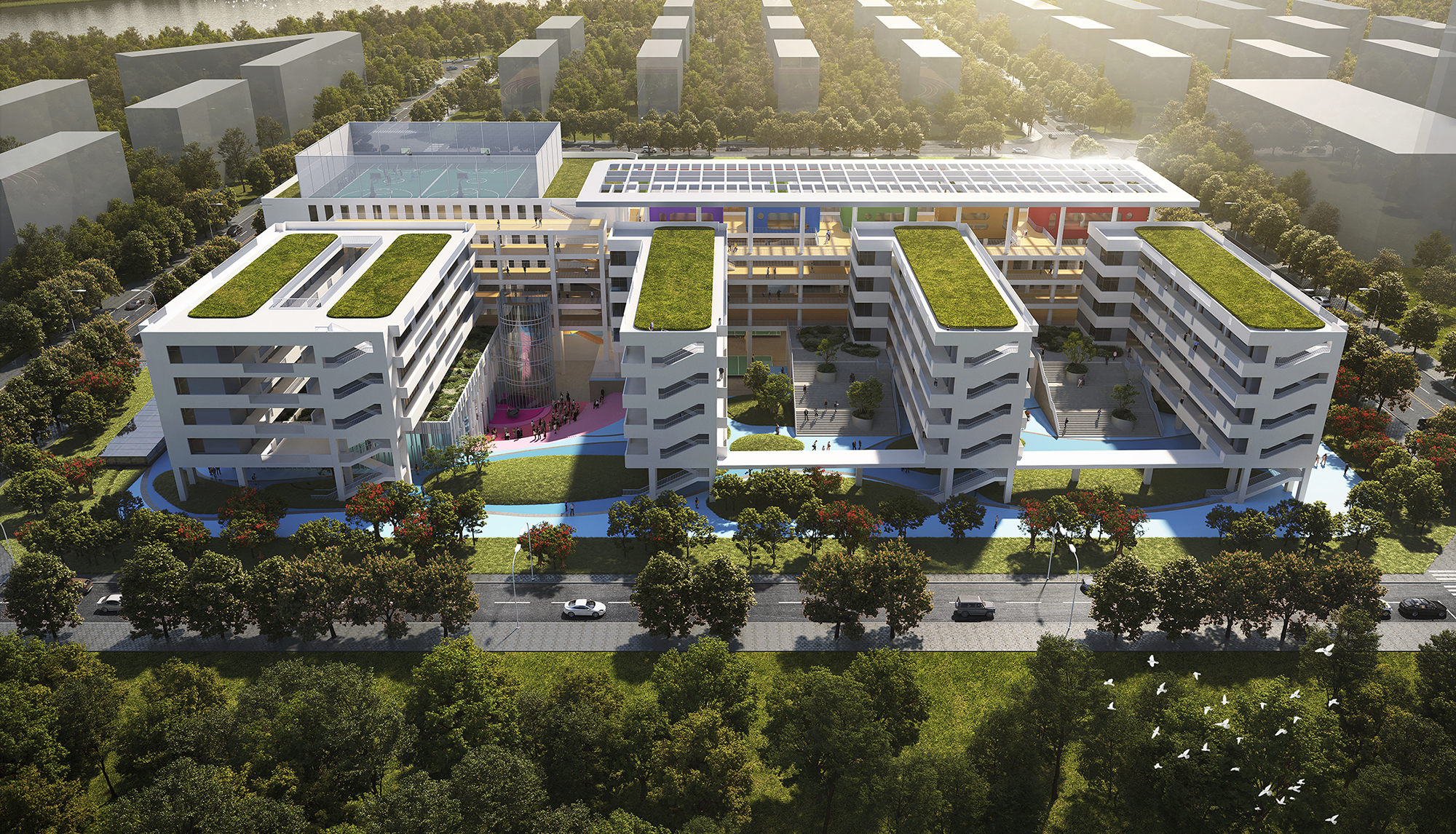 珠海市斗门区尖峰南中学