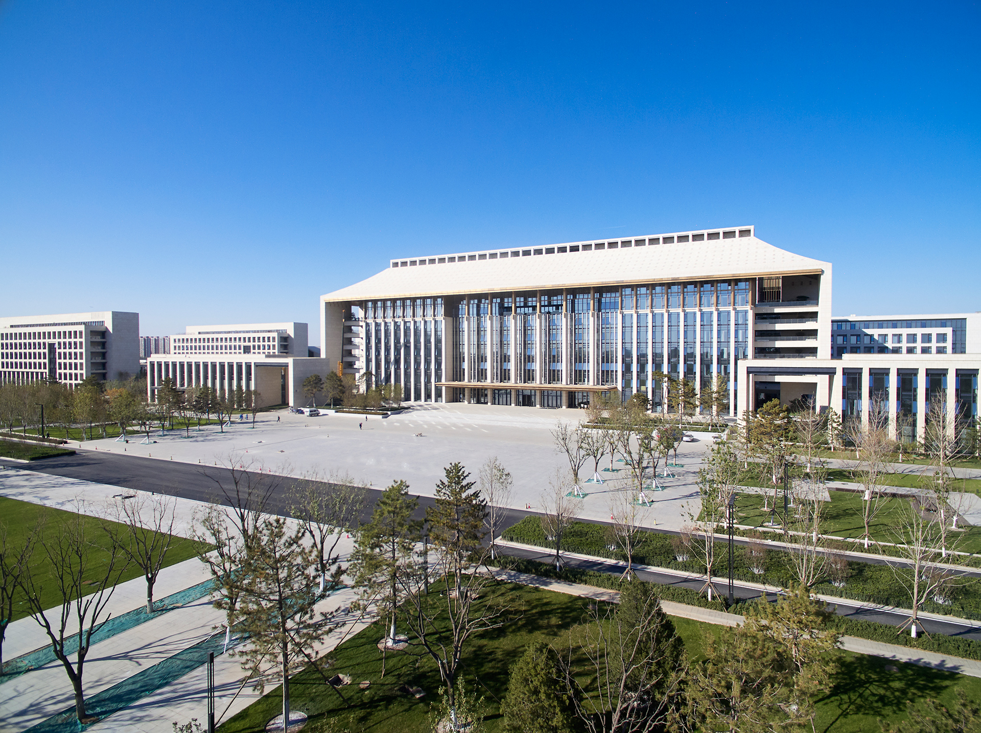 北京城市副中心行政办公区-市委楼组团