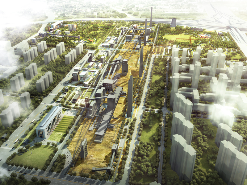 北京市焦化厂工业遗产改造规划