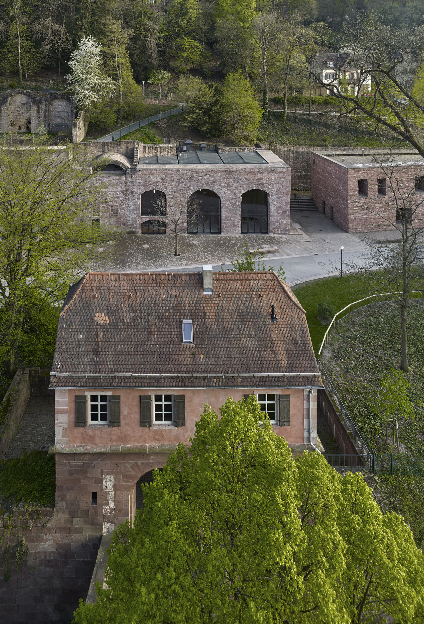 Sattelkammer 游客餐厅，海德堡城堡马鞍室改造