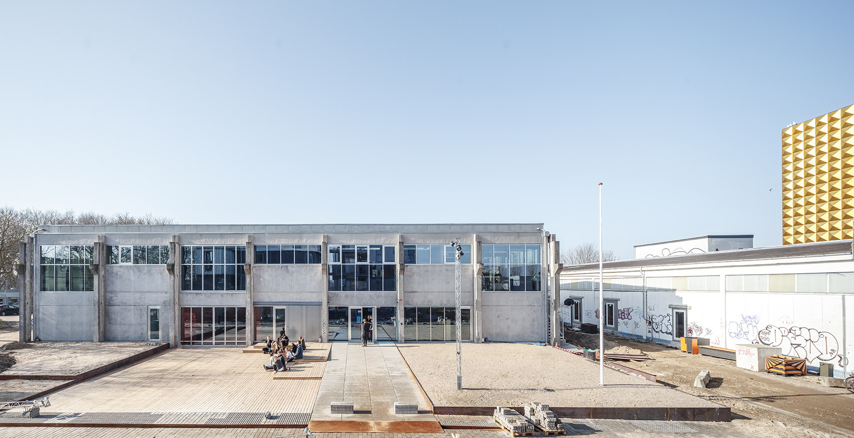 罗斯基勒音乐节国民高等学校，丹麦 / MVRDV+COBE