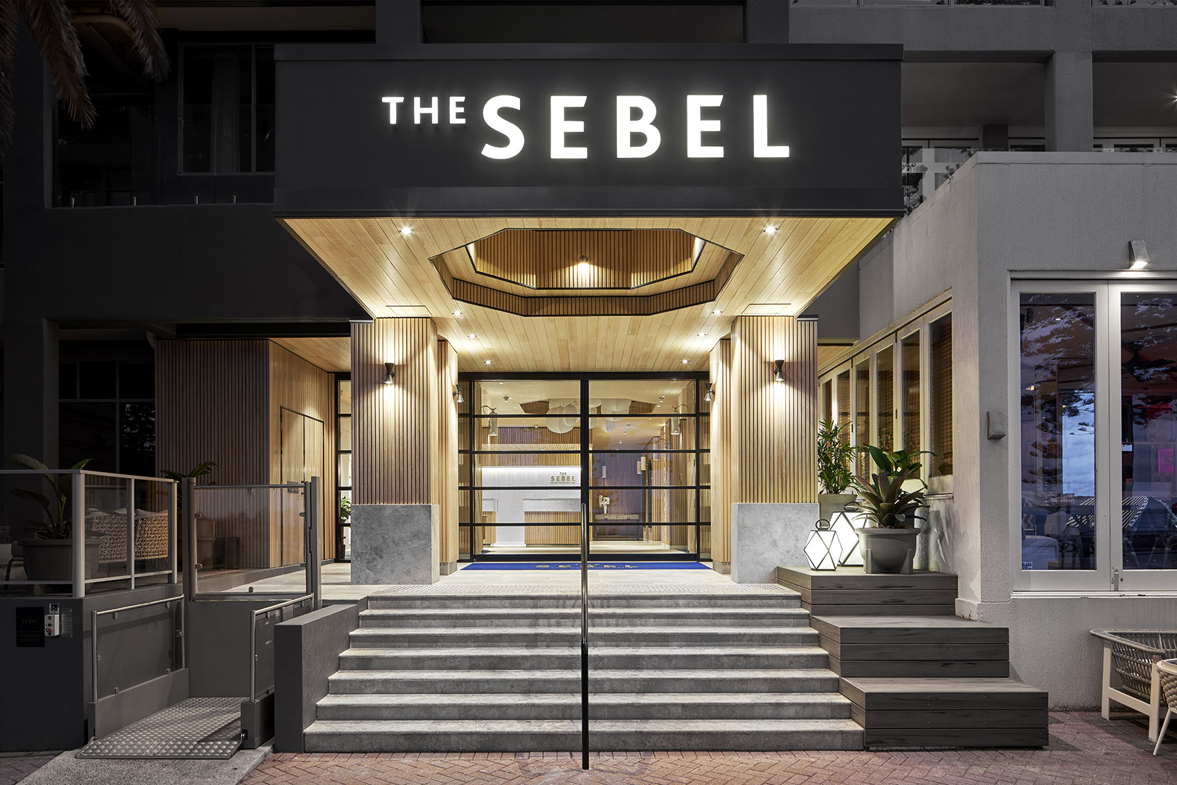 悉尼曼利海滩塞贝尔酒店 / In Design International