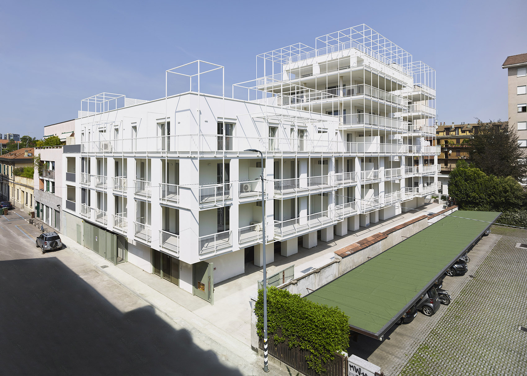 Casa Tersicore公寓楼，米兰 / Degli Esposti Architetti
