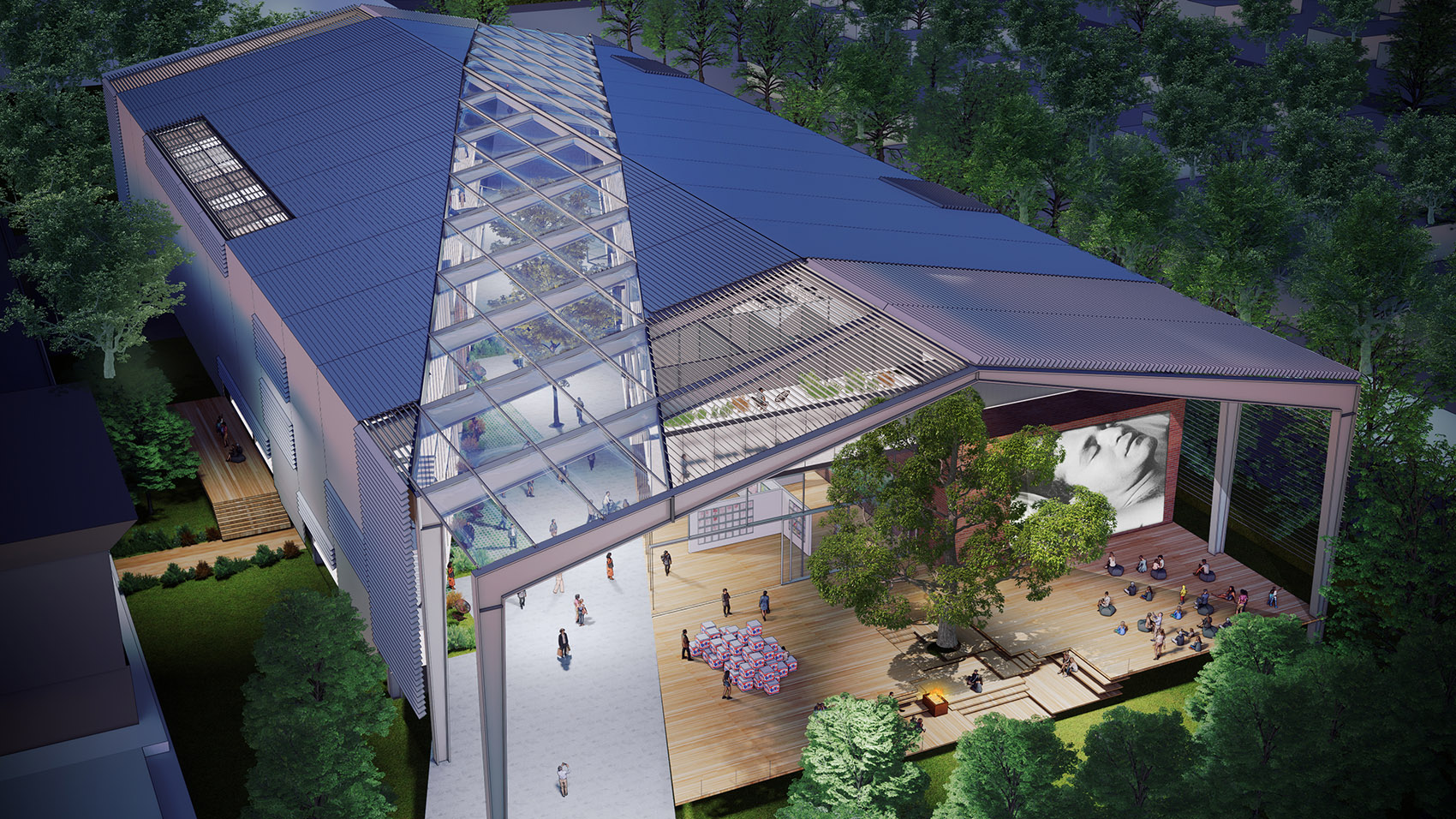 莱斯大学新艺术大楼“Sarofim Hall”获胜方案 / Diller Scofidio+Renfro