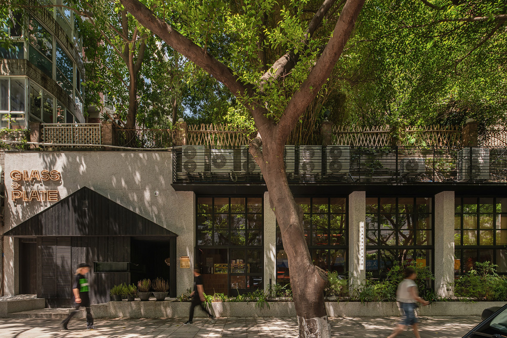 Glass&amp;Plate西餐厅，重庆 / Geemo Design