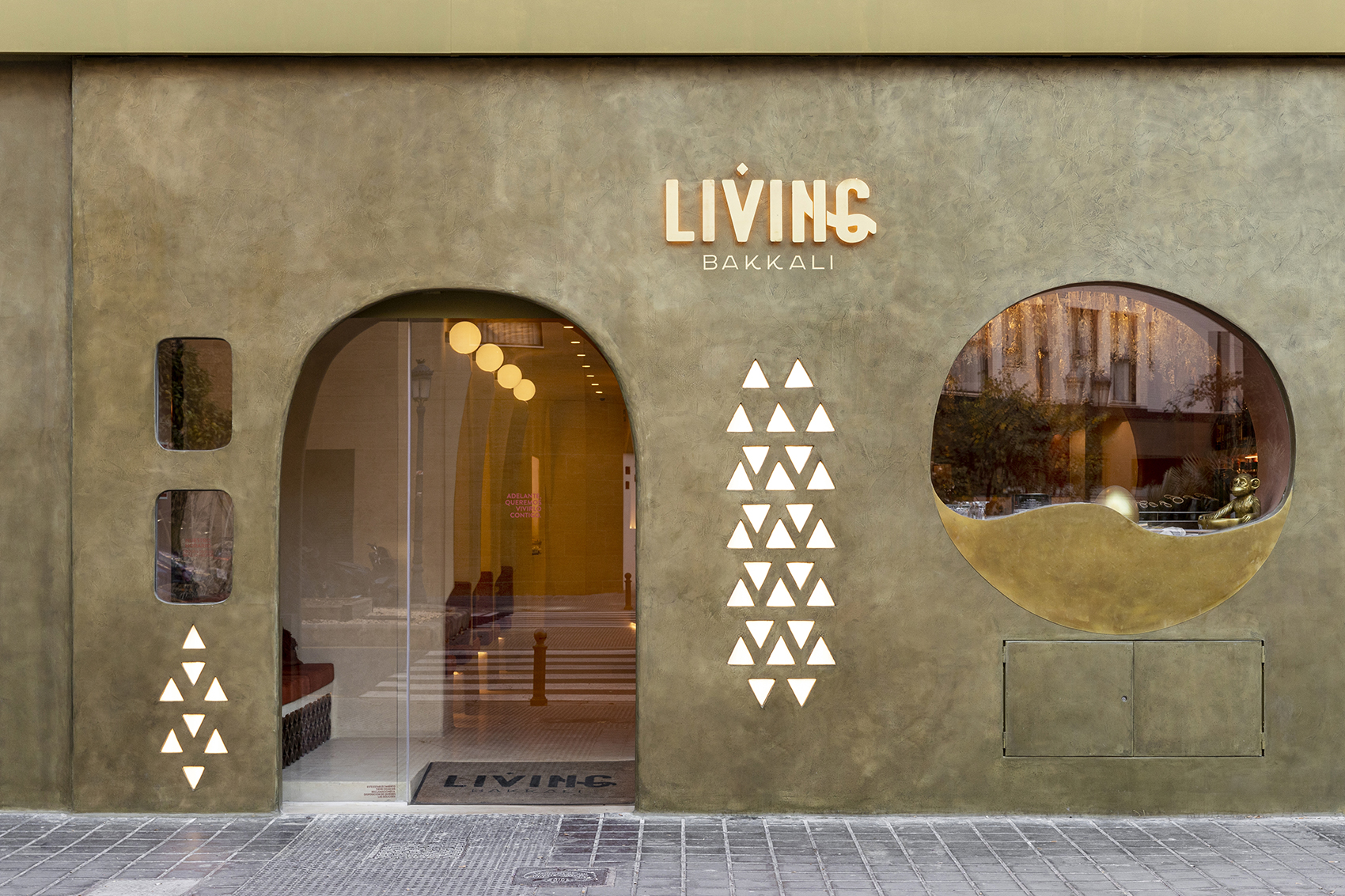 Living Bakkali餐厅，西班牙 / Masquespacio