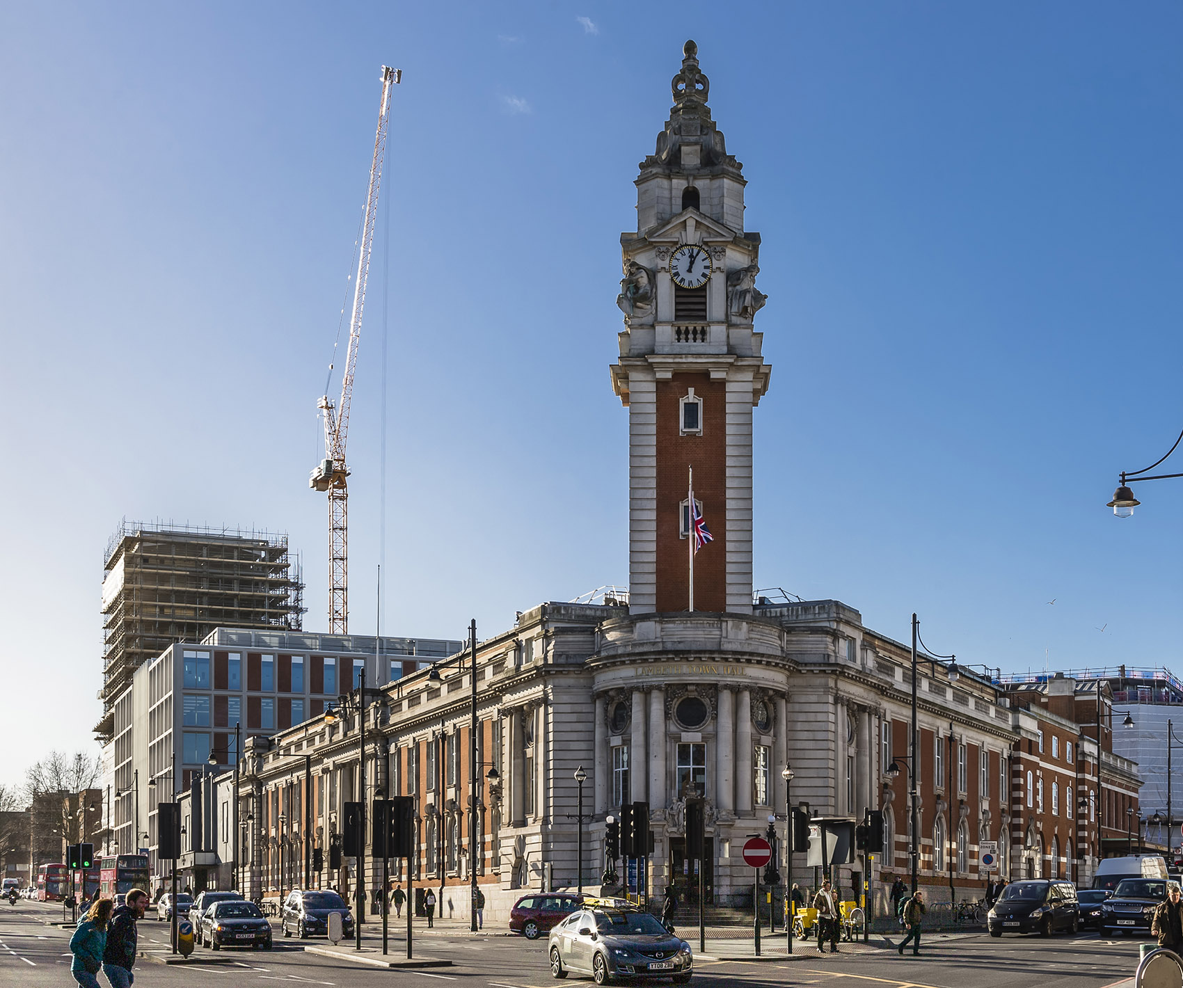 Lambeth市政厅和市民中心，伦敦 / Cartwright Pickard