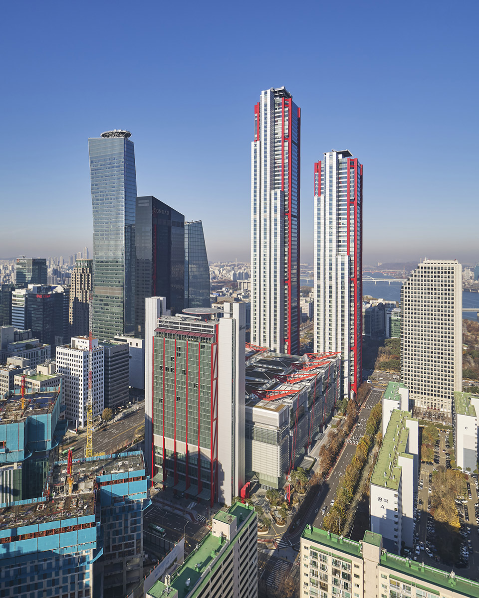 Parc.1综合体，首尔 / Rogers Stirk Harbour + Partners