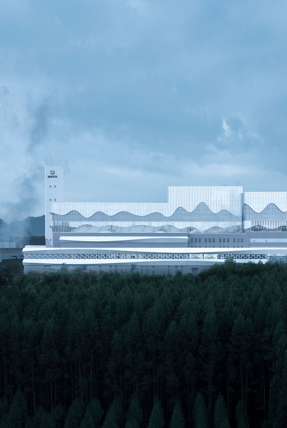 南宁双定垃圾焚烧发电厂 / UUA建筑师事务所