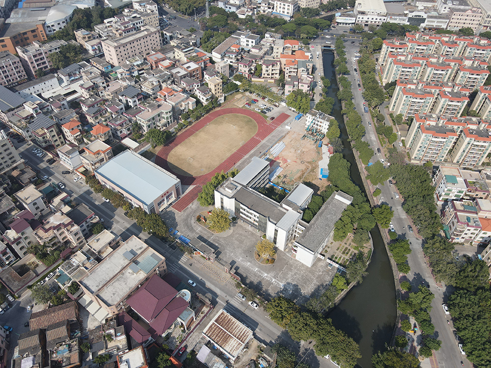 龙江外国语学校附属小学改造（旺岗小学），广东佛山 / 竖梁社