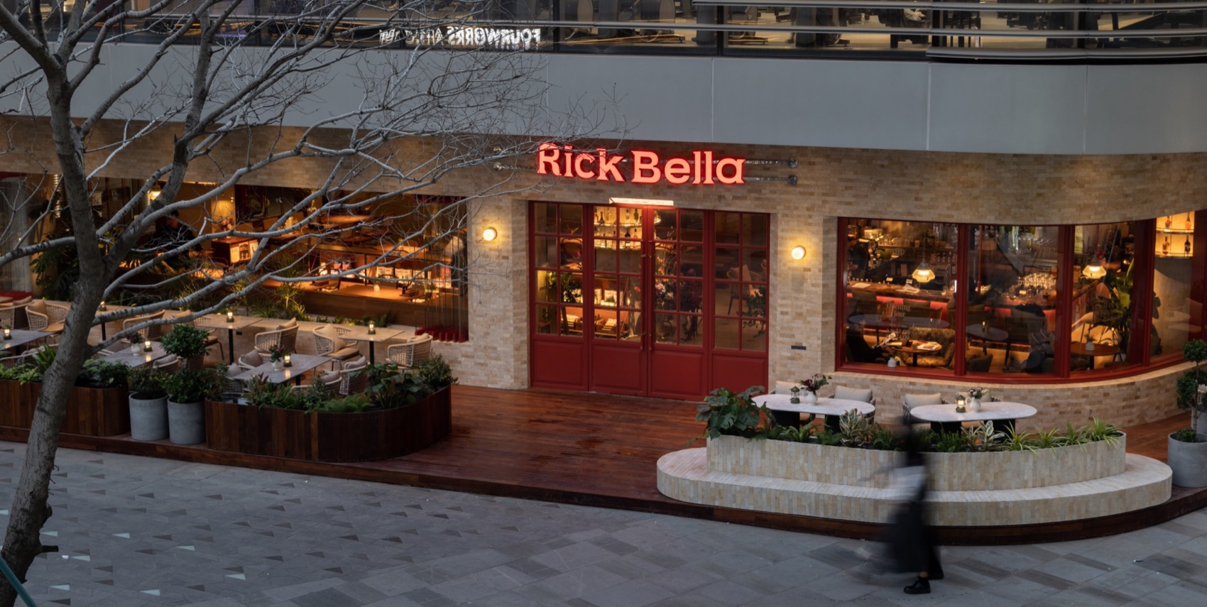 Rick Bella意大利餐厅，广州 / 朴开十向