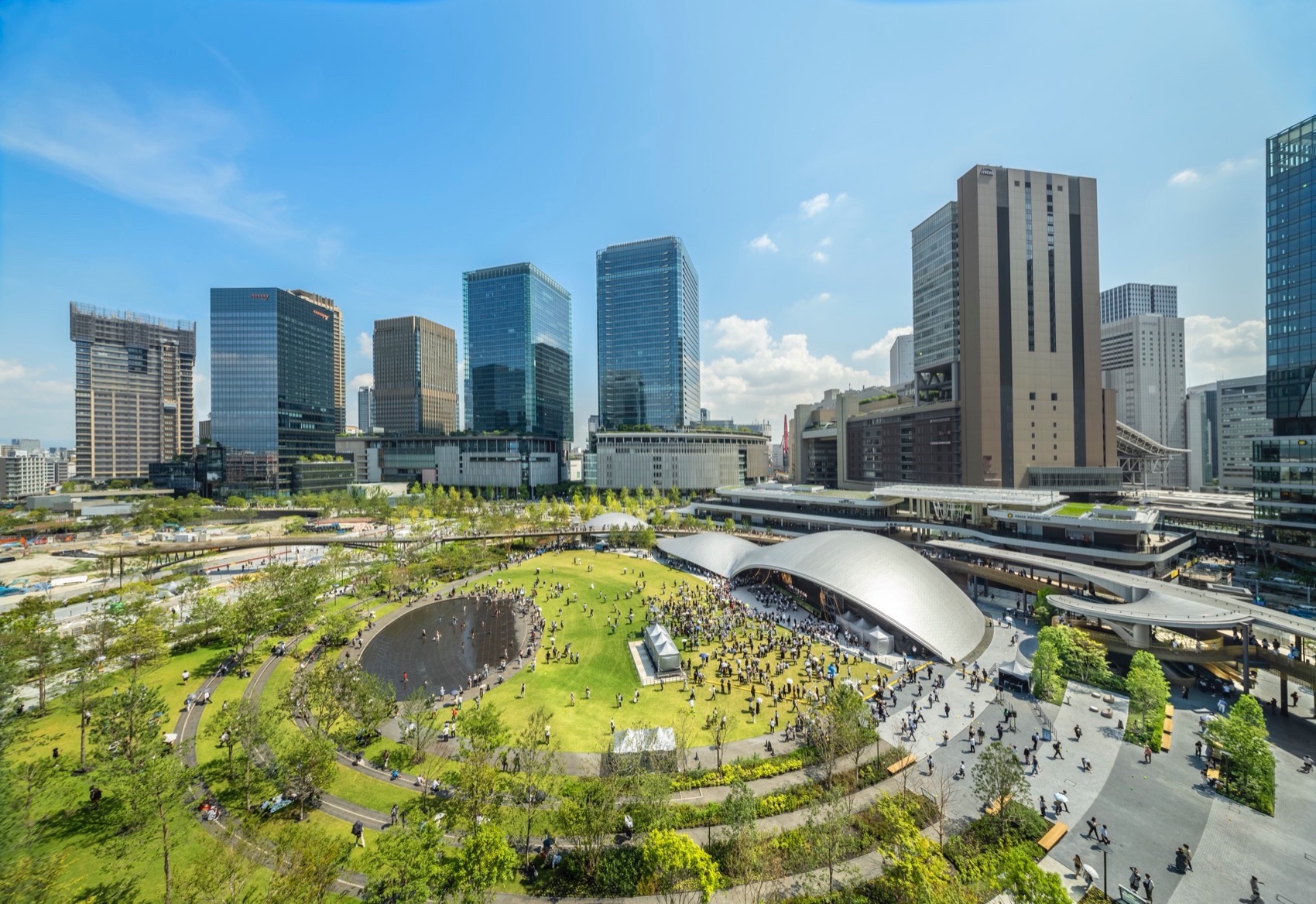 GRAND GREEN大阪 / GGN+日建设计+大林组+竹中工务店+SANAA事务所