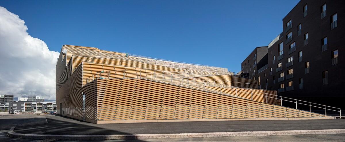 梯田停车场 Saukonlaituri / ALA Architects