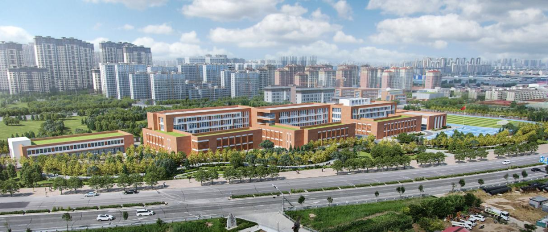 综合教学楼1剖面图