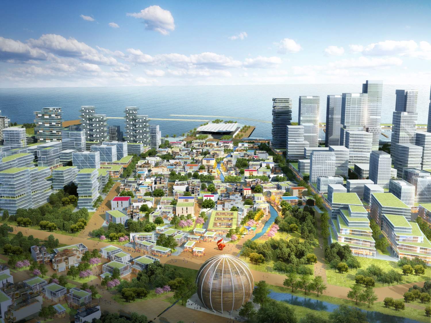 东方市滨海片区概念性规划及城市