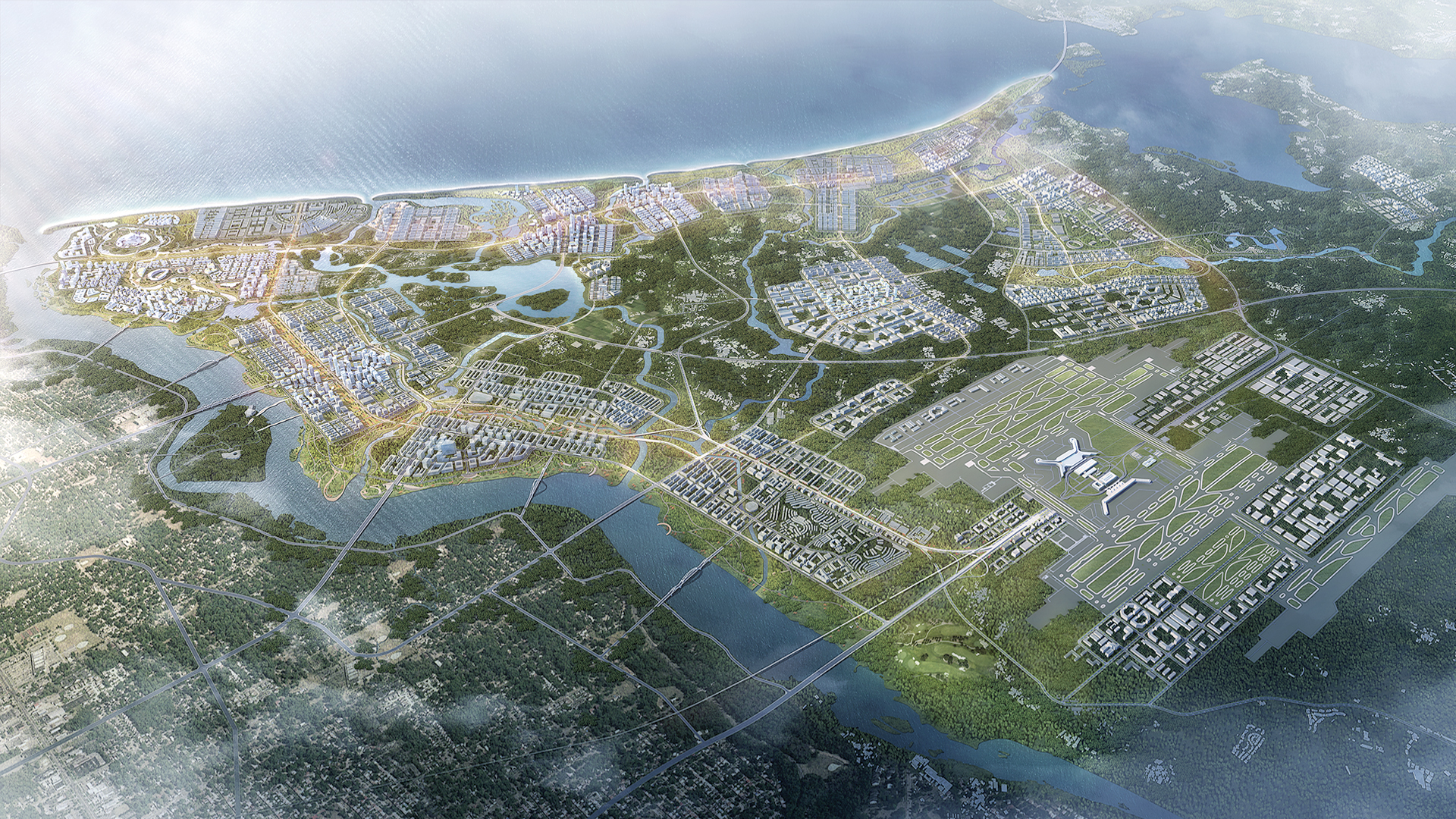 中国（海南）自由贸易区海口江东新区概念规划方案国际招标