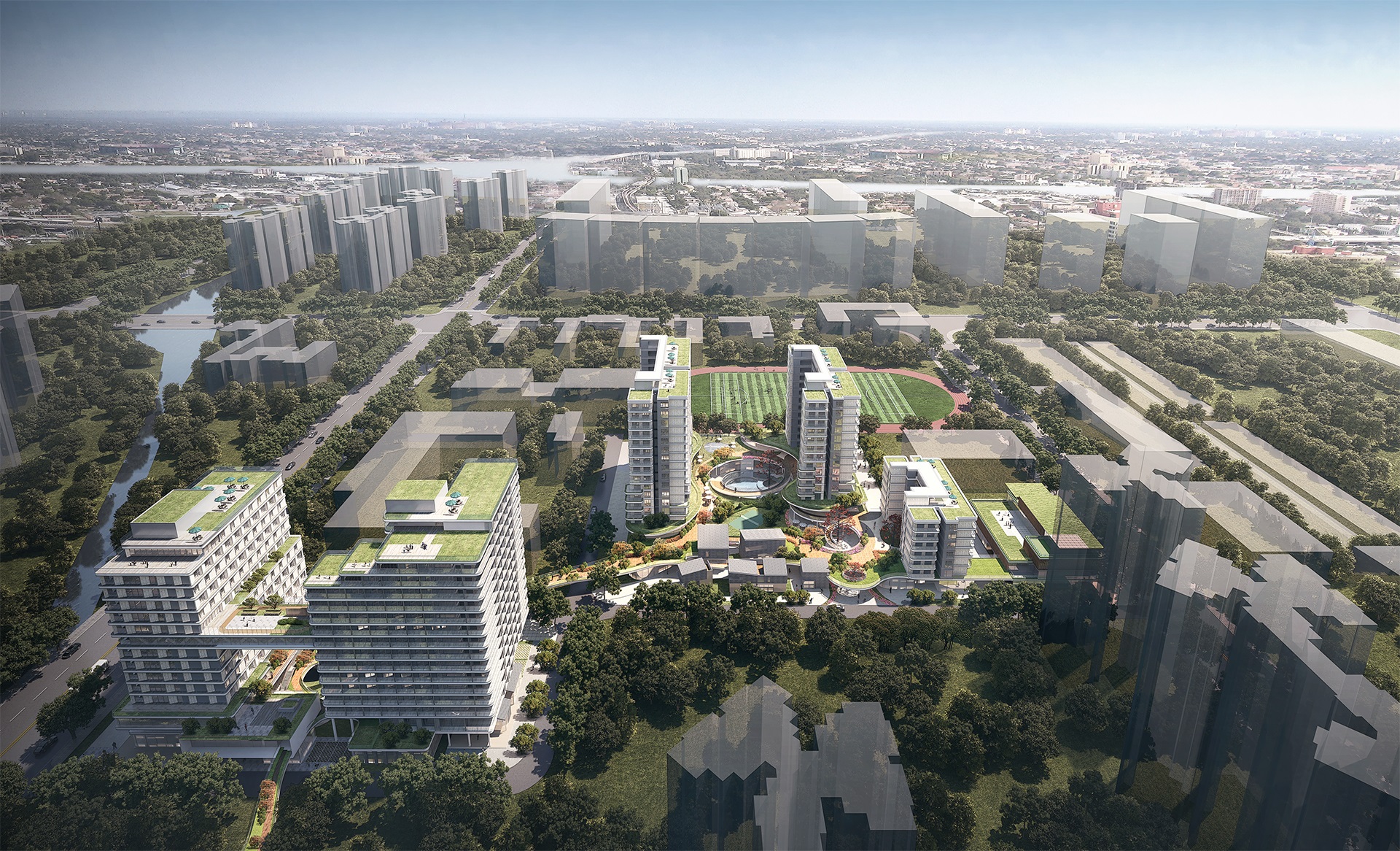 越秀地产广州市越秀养老金沙洲养老社区项目
