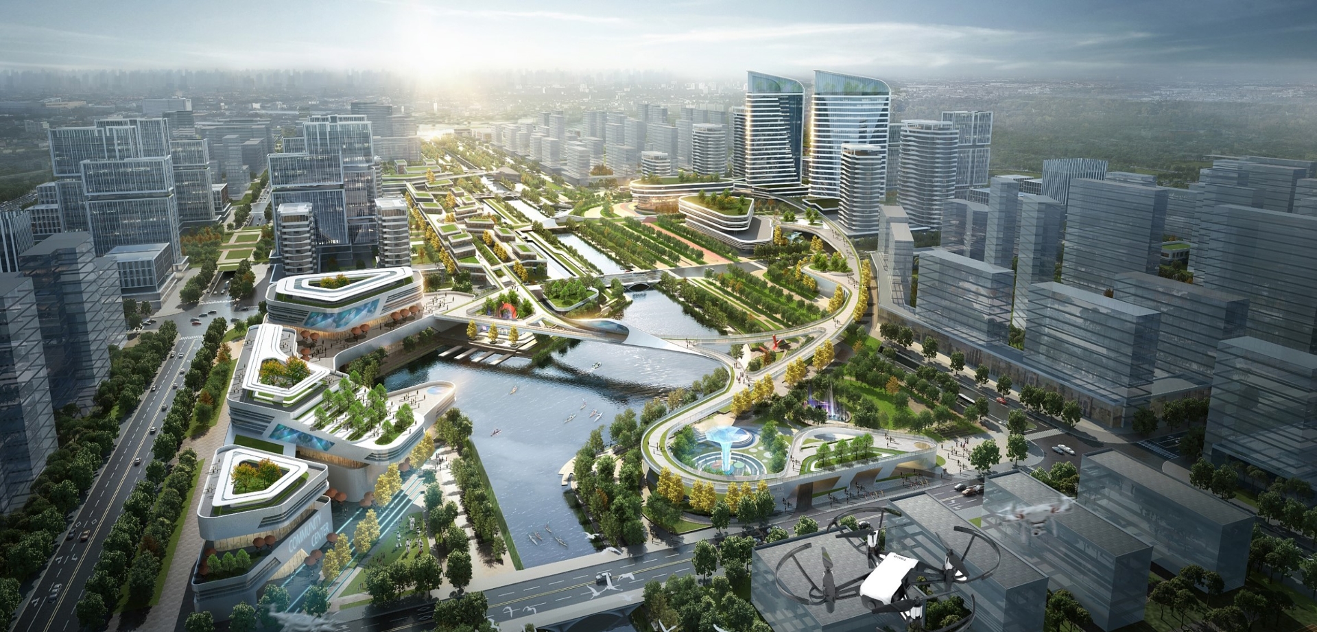 中国(上海)自贸区临港新片区现代服务业开放区首发区北区城市设计