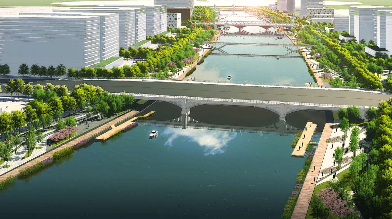 郑州龙湖共生绿地与如意中央公园